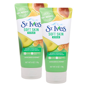 St. Ives Honey and Avocado Soft Skin Scrub 170 g 1+1
