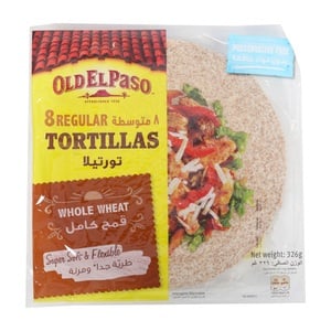 Old El Paso Whole Wheat Tortillas 8 pcs 326 g