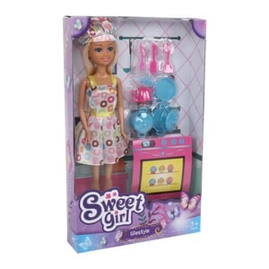Fabiola Sweet Girl Kitchen Doll, BPS210