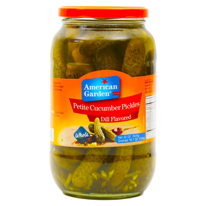 American Garden Dill Flavoured Petite Cucumber Pickles 907 g