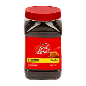 Buy Brooke Bond Red Label Loose Black Tea Strong 370 g Online at Best Price | Black Tea | Lulu Kuwait in Kuwait