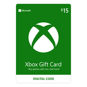 Microsoft Xbox Live Digital Gift Card, USD 15