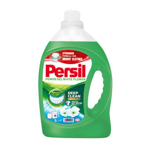 Persil Power Gel White Flower Liquid Laundry Detergent 3 Litres