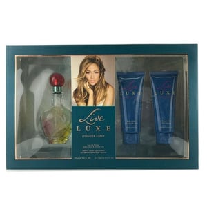 Jennifer Lopez Live Luxe Set Eau De Parfume For Women 100 ml + 75 ml Body Lotion + 75 ml Shower Gel