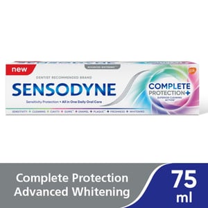 Sensodyne Advanced Whitening Complete Protection Toothpaste 75 ml
