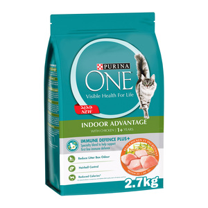 Purina One Indoor Advantage Catfood With Chicken Flavor For 1+ Years 2.7 kg