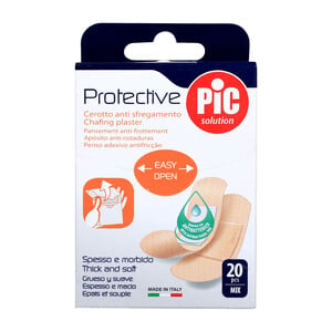 Pic Protective Chafing Plaster, 20 Pcs