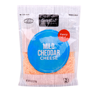 Essential Everyday Mild Cheddar Cheese Fancy Cut 226 g