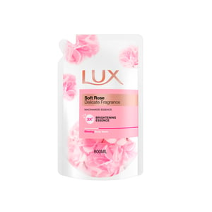 Lux Soft Rose Glowing Body Wash 800ml
