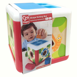 Hape Shape Sorting Box Set for Kids, E0507