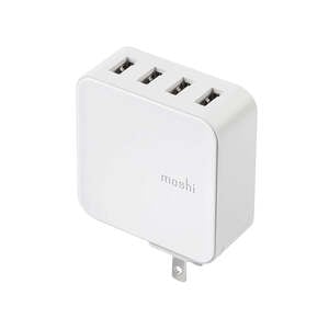 MOSHI Progeo 4-Port USB Wall Charger (35 W, CN) - White