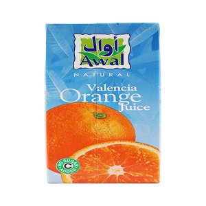 أوال عصير برتقال فالنسيا 125 مل × 18