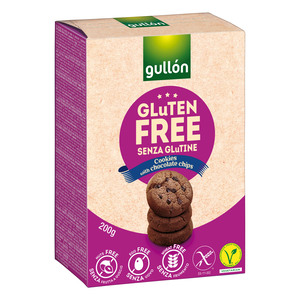 Gullon Cookies With Chocolate Chips Gluten Free 200 g