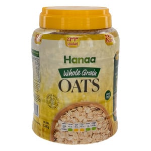 Buy Hanaa Whole Grain Oats 1.2 kg Online at Best Price | WORLD FOOD | Lulu KSA in Saudi Arabia