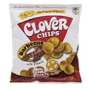 Leslies Clover Chips Barbecue 55g