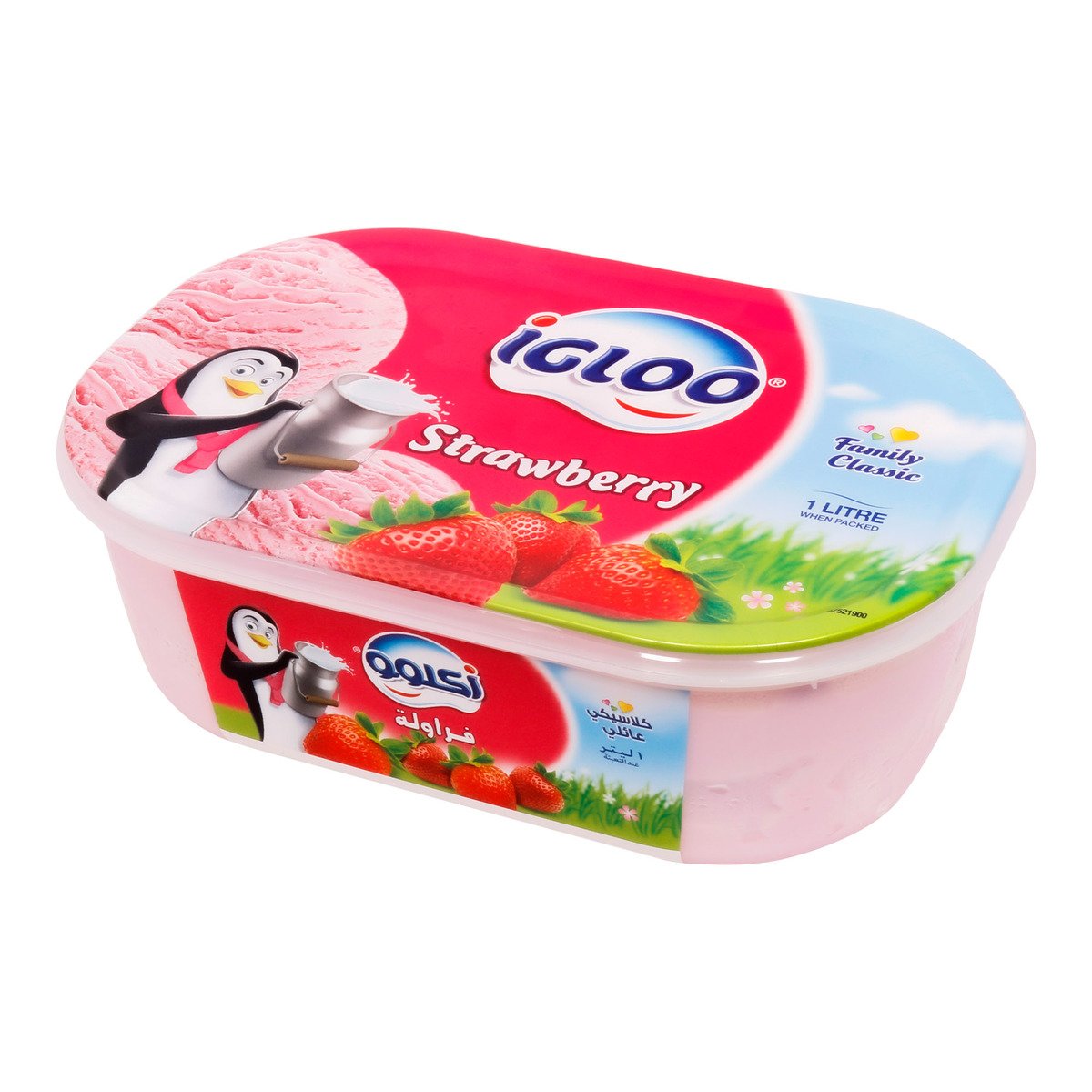 Igloo Strawberry Ice Cream 1Litre