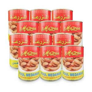 Al Mazraa Foul Medamas Chinese Variety Beans 12 x 400g