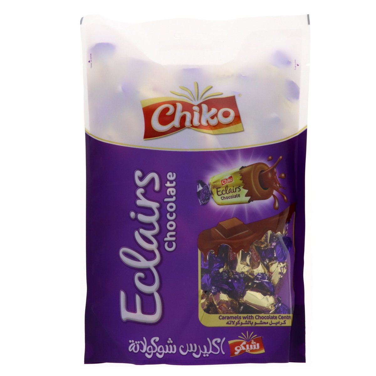Chiko Eclairs Chocolate Caramels With Chocolate Centre 750 g