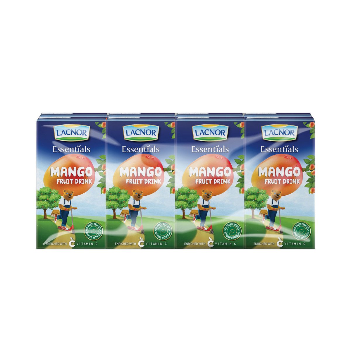 Lacnor Mango Mix Juice Junior 8 x 125 ml