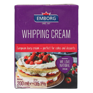 Emborg UHT Whipping Cream 200 ml