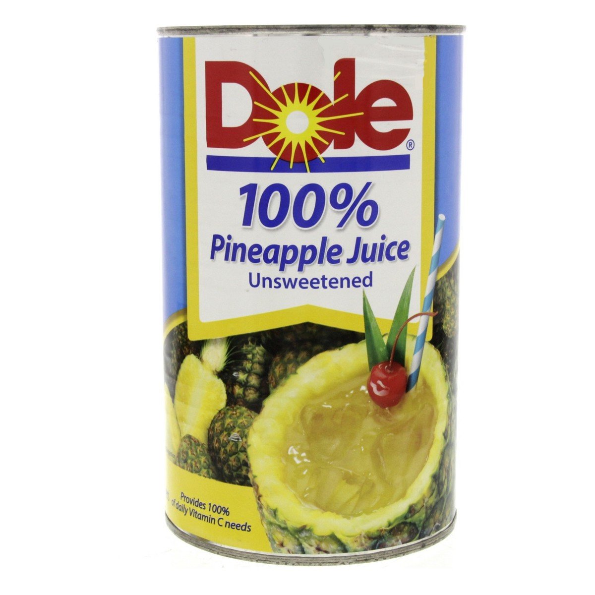 Buy Dole 100% Pineapple Juice Unsweetened 1.3 Litres Online at Best Price | Bottled Fruit Juice | Lulu Kuwait in Saudi Arabia