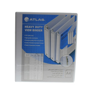 Atlas 4Ring Binder With Pocket 35mm