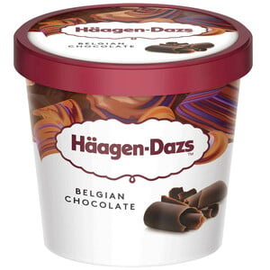 Haagen-Dazs Ice Cream Belgian Chocolate 100ml