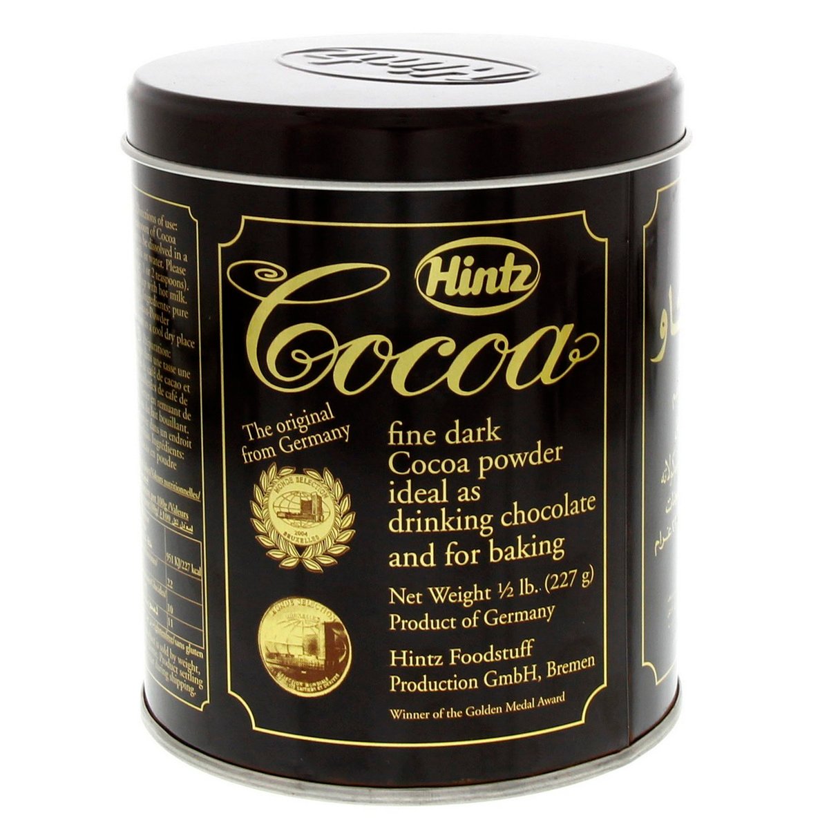 Buy Hintz Cocoa Powder Tin 227 g Online at Best Price | Chocolate Drink | Lulu Egypt in Kuwait