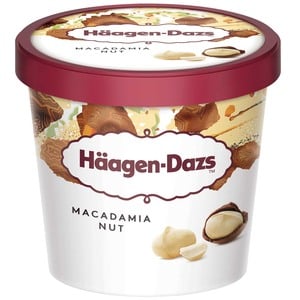 Haagen-Dazs Ice Cream Vanilla with Macadamia Nut Brittle 100ml