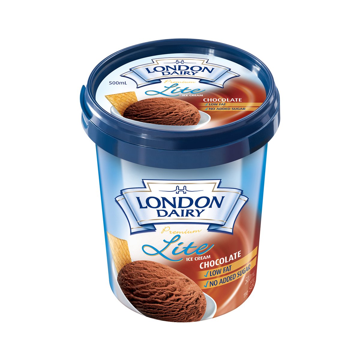 London Dairy Lite Chocolate Ice Cream 500 ml