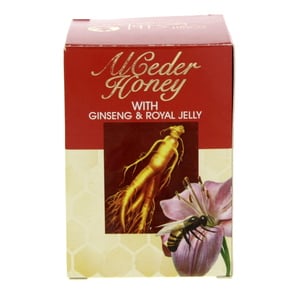 Al Ceder Honey With Ginseng & Royal Jelly 175 g