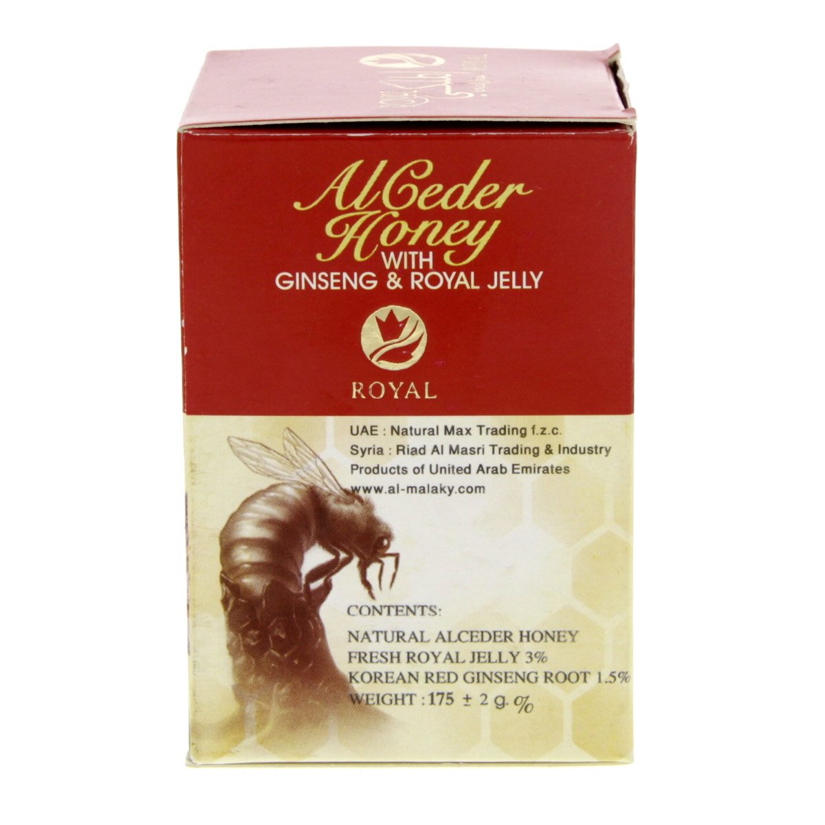 Al Ceder Honey With Ginseng & Royal Jelly 175 g