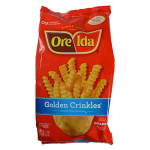 Ore Ida Golden Crinkles French Fried Potatoes 907g