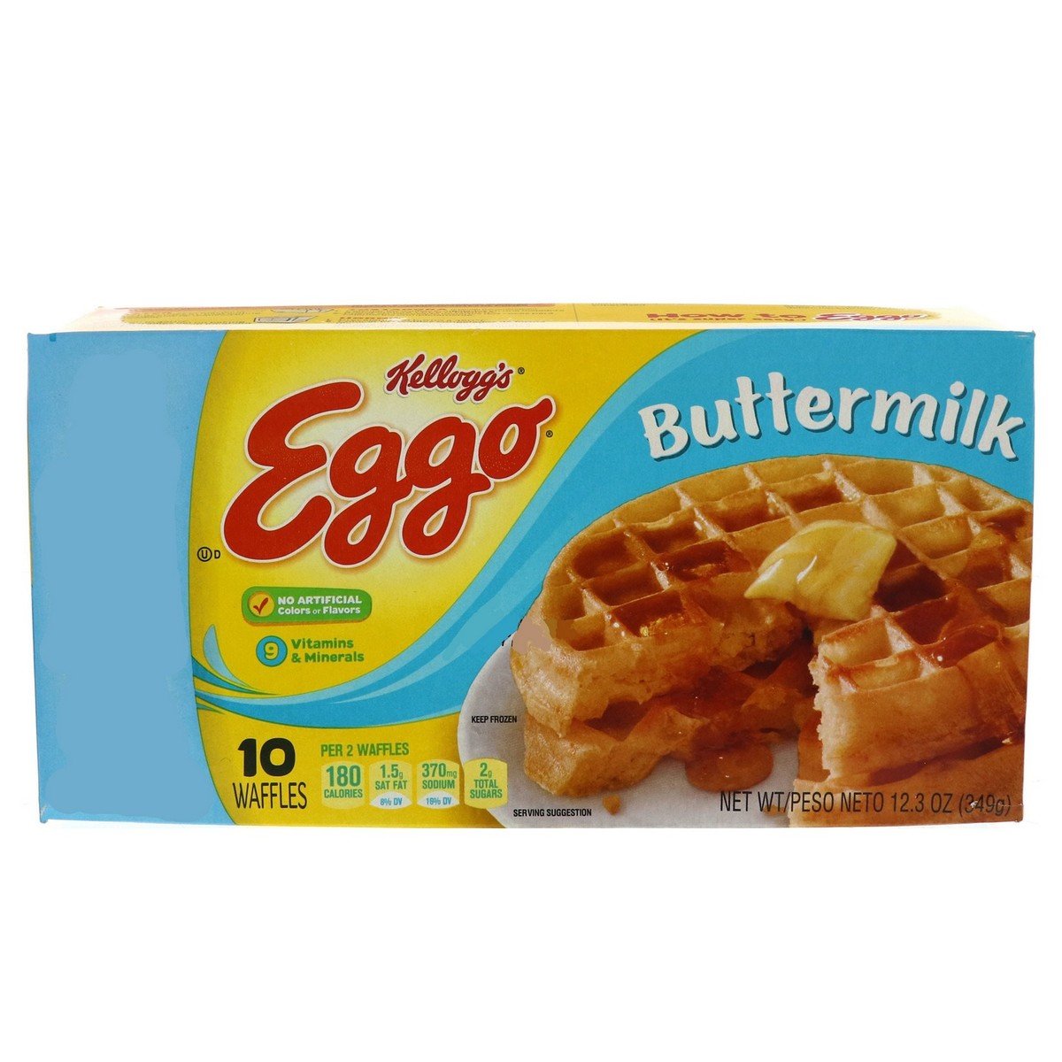 Kellogg's Eggo Buttermilk Waffles 10pcs