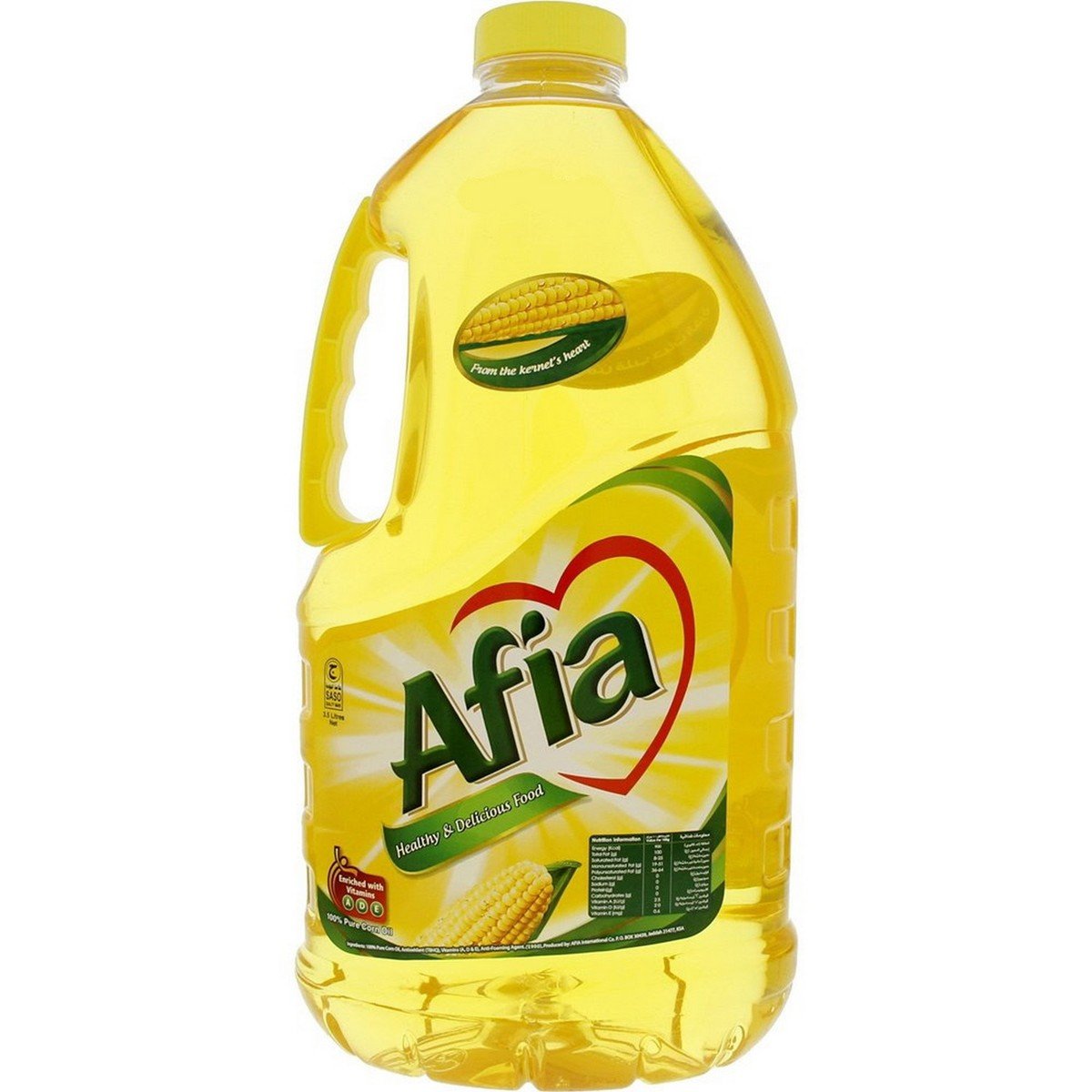 Afia Corn Oil 3.5 Litres