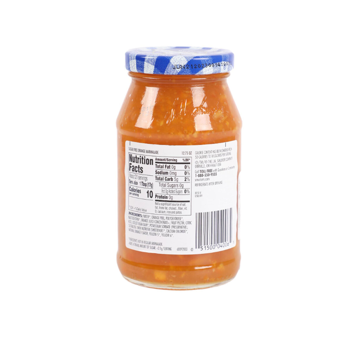 Smucker's Sugar Free Orange Marmalade 360 g