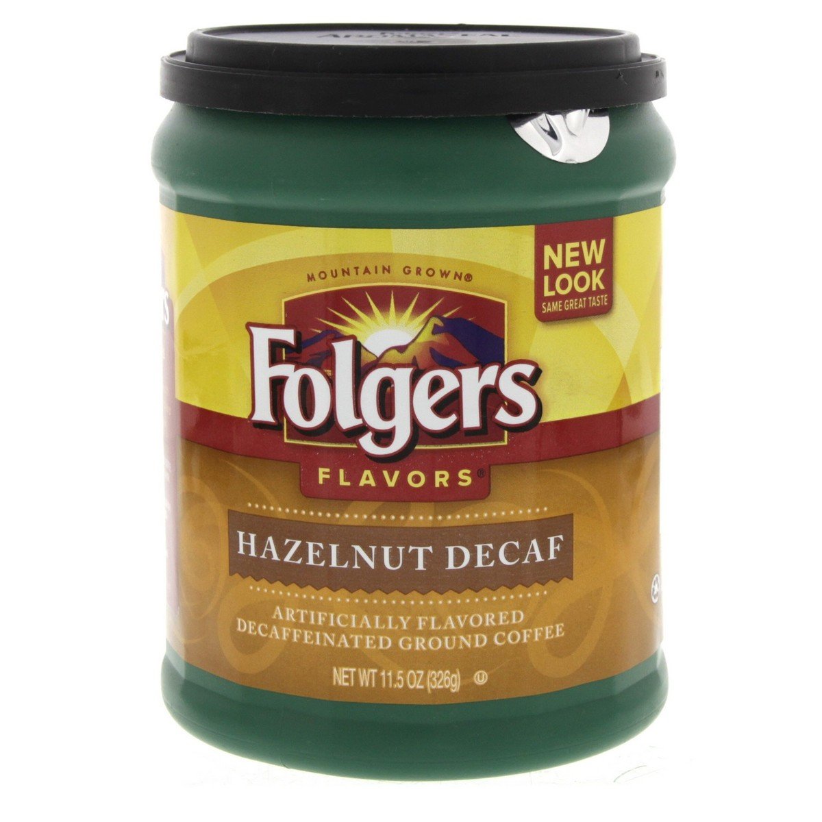 Folgers Hazelnut Decaf Ground Coffee 326 g