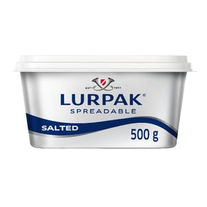 Lurpak Spreadable Butter Salted 500 g