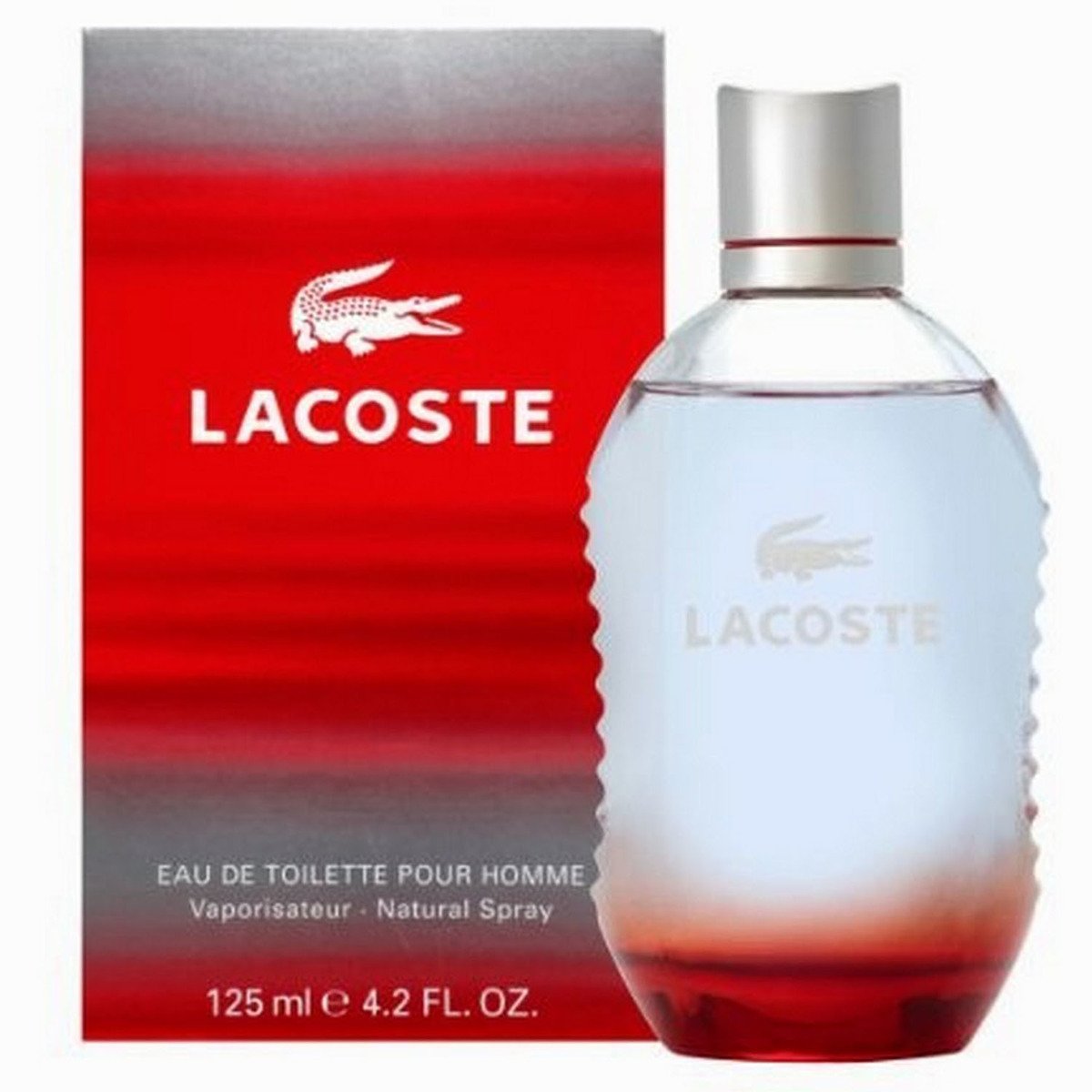 اشتري قم بشراء Lacoste Red EDT Men 125 ml Online at Best Price من الموقع - من لولو هايبر ماركت Premium Perfumes في الامارات