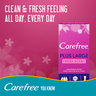 Carefree Panty Liners Plus Large Fresh Scent 20pcs