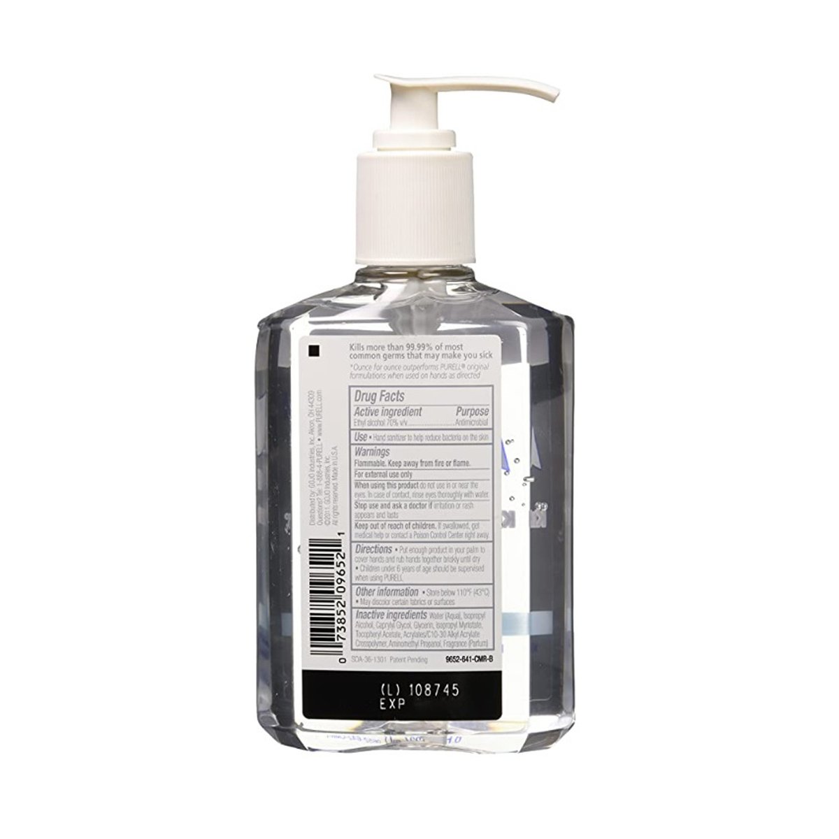 Purell Gel Advanced Hand Sanitizer Refreshing Gel 236 ml