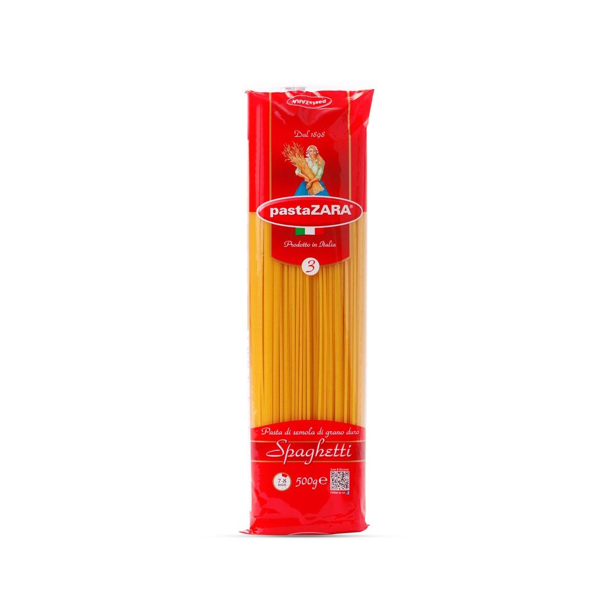 Pasta Zara Capellini (Spaghetti) No.3 500g