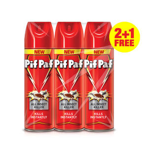 Pif Paf Power Guard All Insect Killer 3 x 300ml