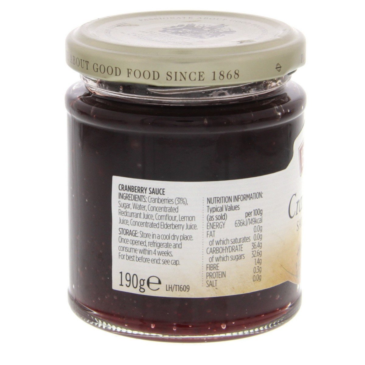 Baxter Cranberry Sauce 190 g
