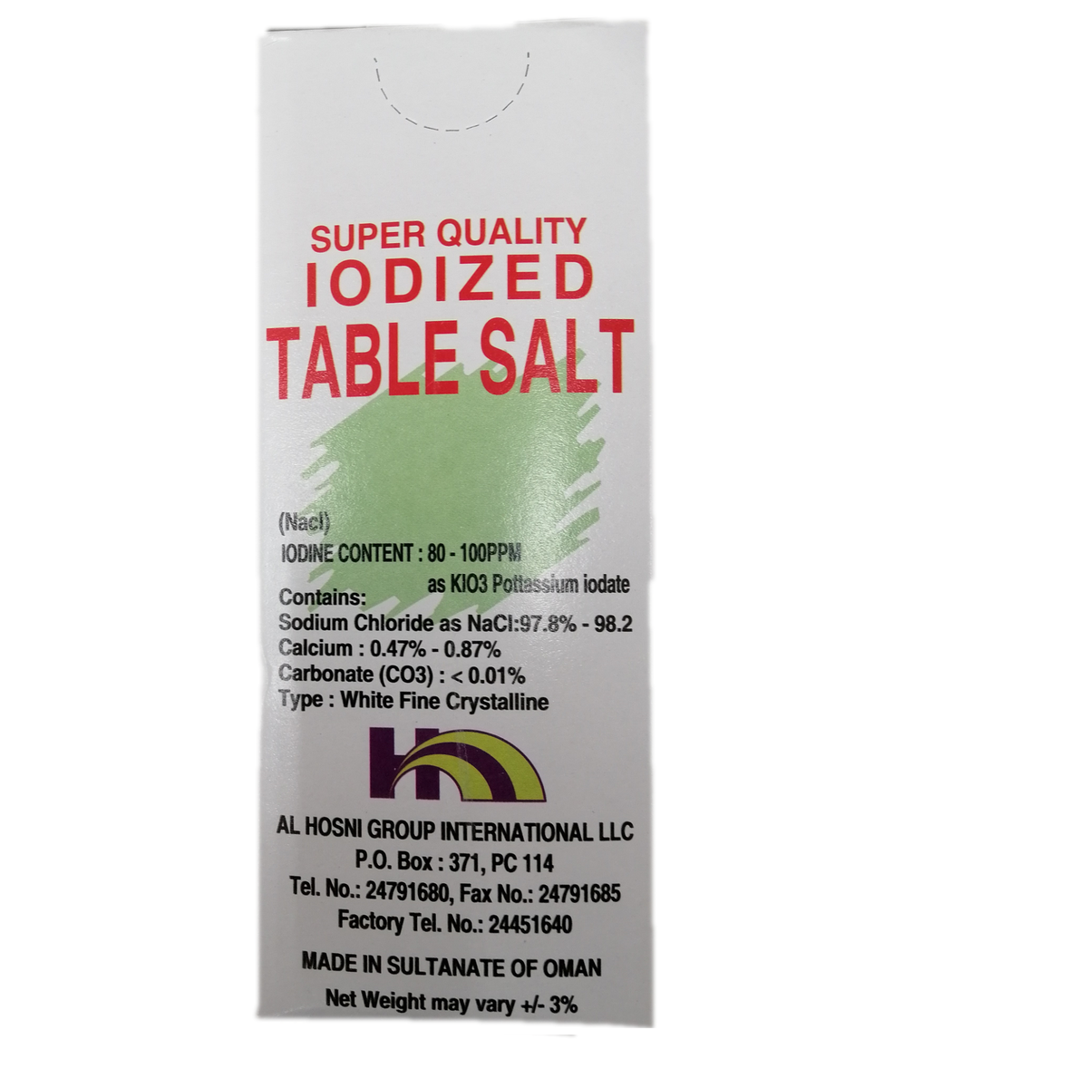 Nizwa Salt Packet 1kg