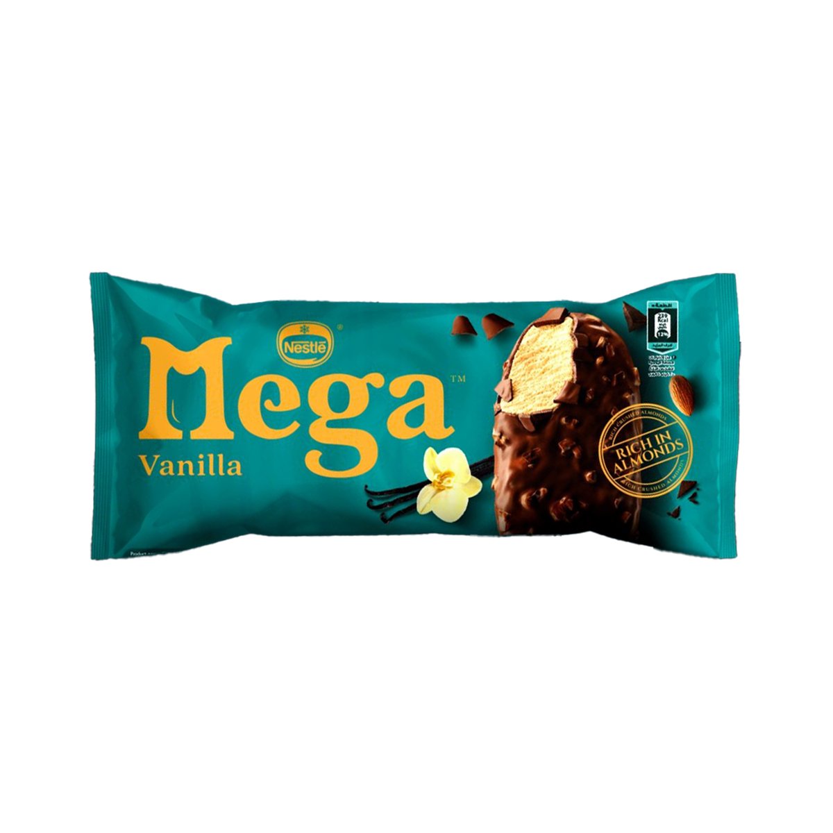 Nestle Mega Vanilla Almond Ice Cream Stick 95 ml