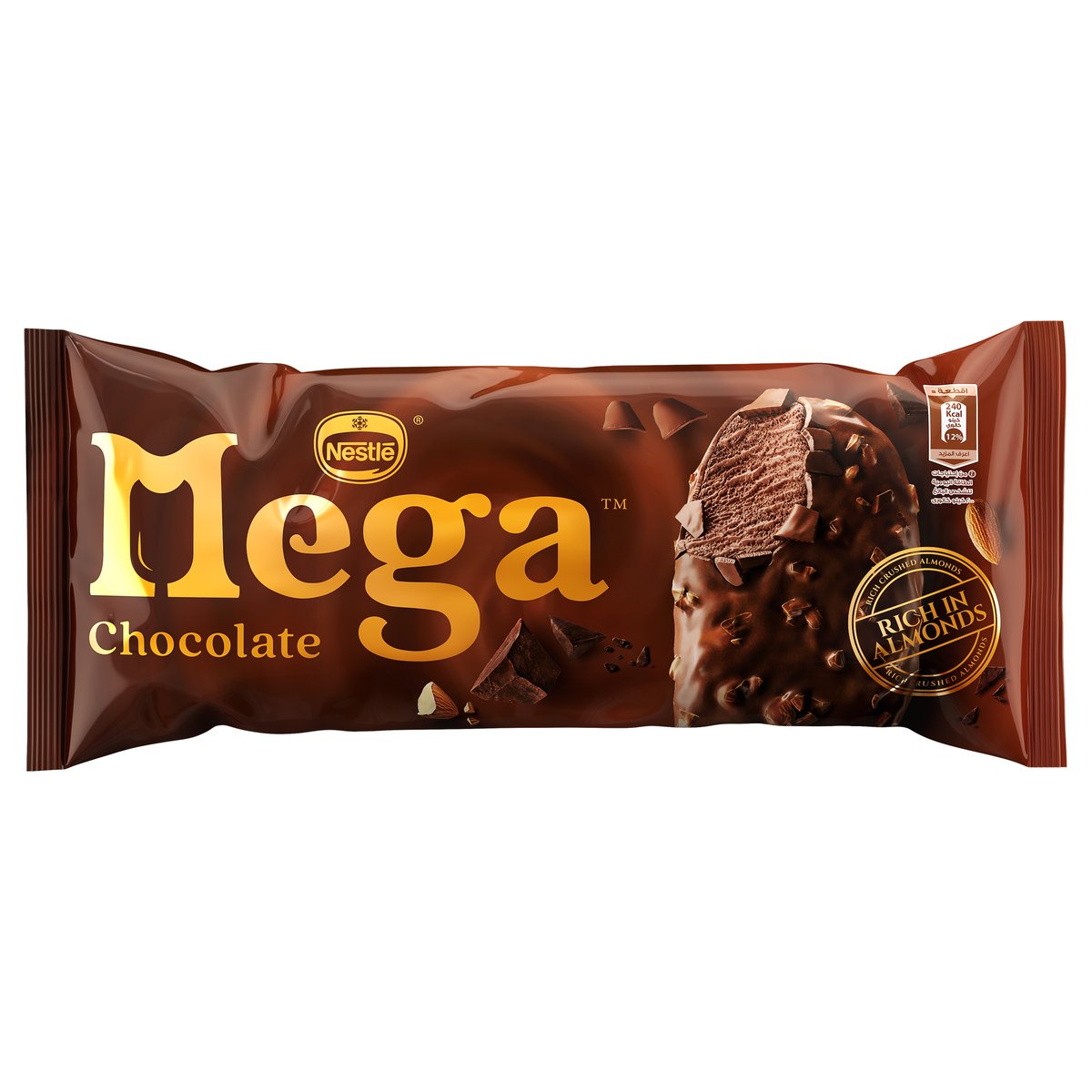 Nestle Mega Chocolate & Almonds Ice Cream Stick 95 ml