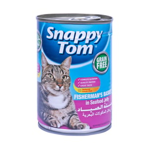 Snappy Tom Fisherman's Basket in Seafood Jelly 400g