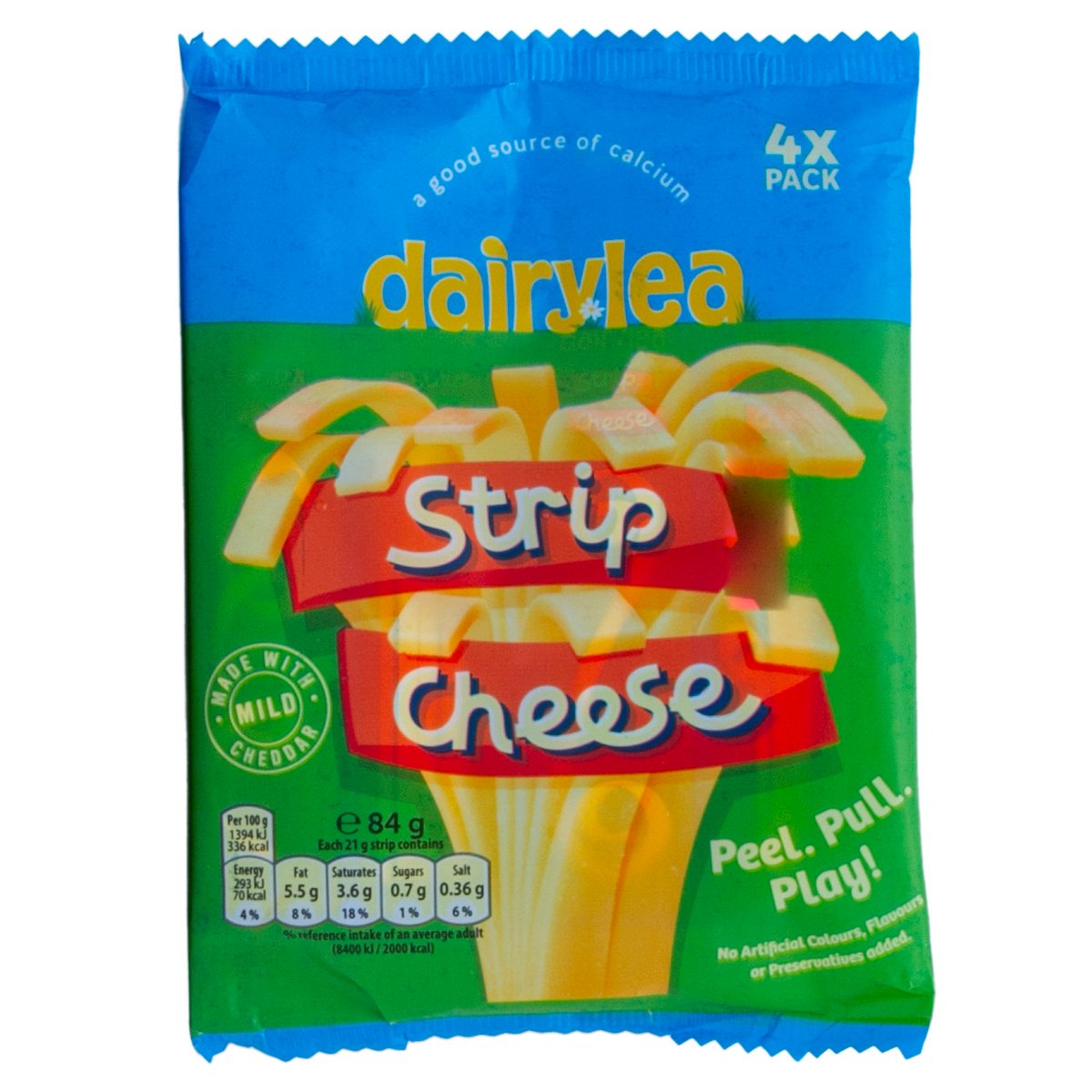Kraft Dairylea Strip Cheese 84 g