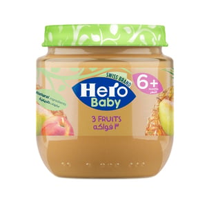 Hero Baby 3 Fruits 125g